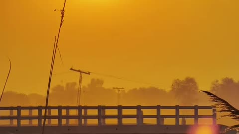 SUNSET VIDEO IN MY VILLAGE ❤ #maxrecords #villagelife #larkana #sindh #pakistan