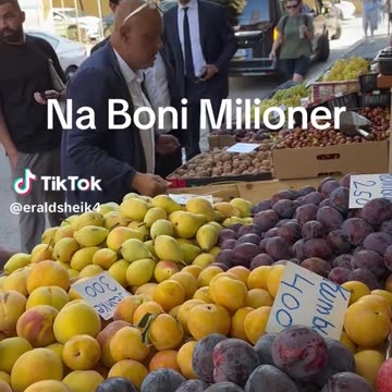 Presidenti i PSG-së, Nasser Al-Khelaifi filmohet duke blerë fruta në rrugët e Tiranës