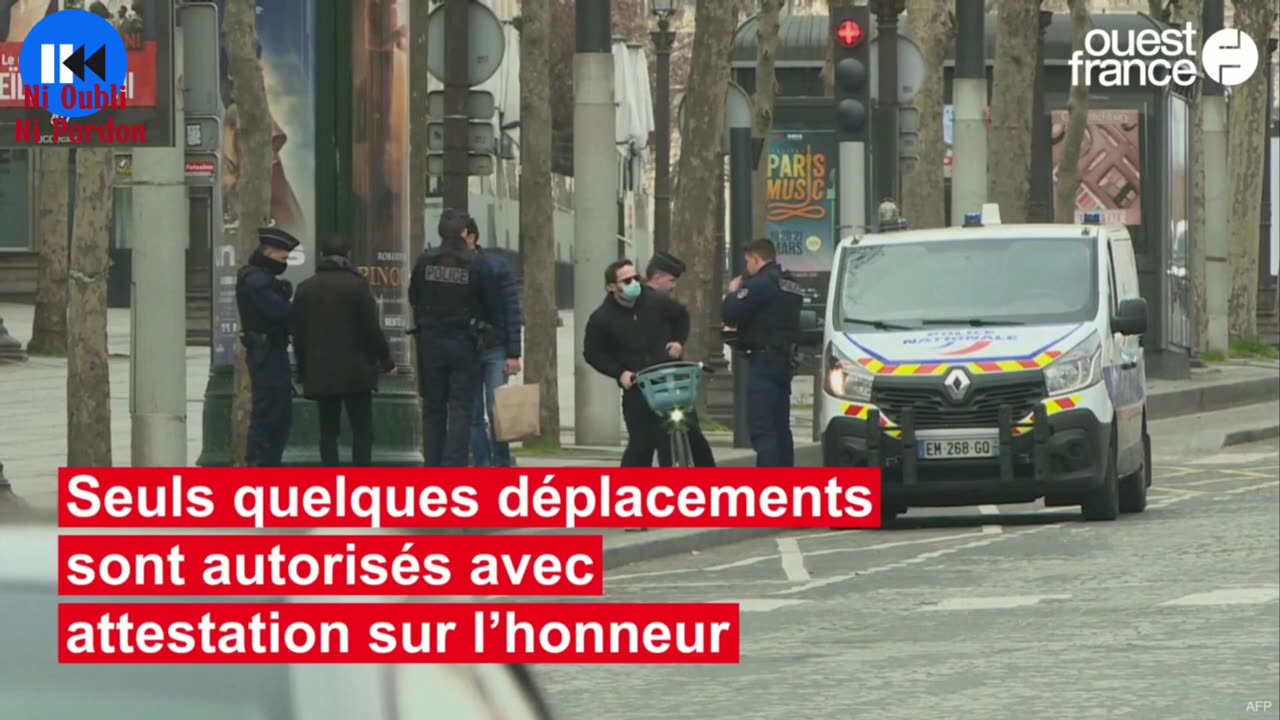 Confinement, les premiers contrôles de police ont commencé