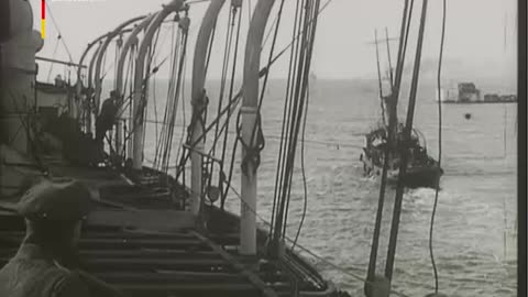 1455_K 38447_Landung auf Oesel 1917