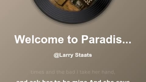 Welcome to Paradise