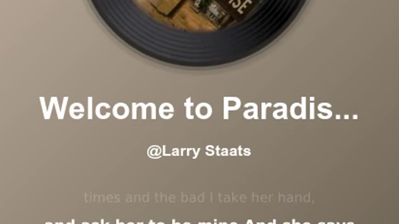 Welcome to Paradise