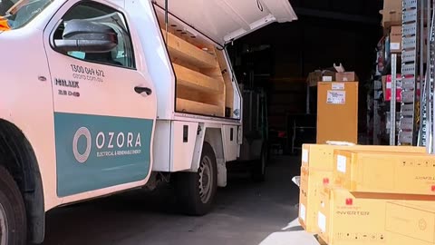 Sunny days mean busy days for the Ozora Energy team