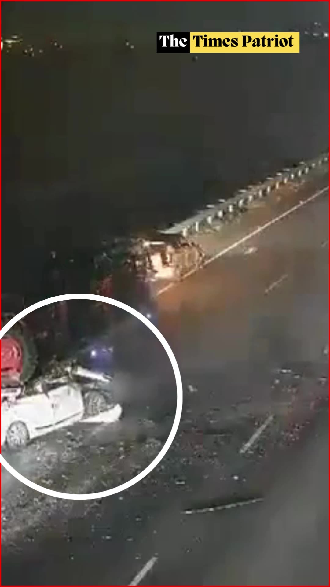 Palnadu Horror: 5 Engineering Students Killed After Car Rams Into Container Lorry