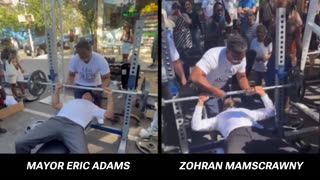 Zohran Mamdani Mocked For 'Pathetic' Bench Press Display