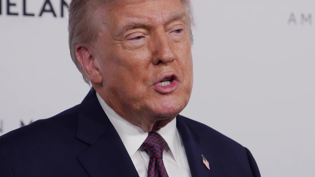 President Trump: Melania's Film Brings Back a Glamour You Just Don't See Anymore