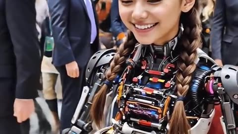 Humanoid Robot 2025 shows Deeper Inside her Suit Live event
