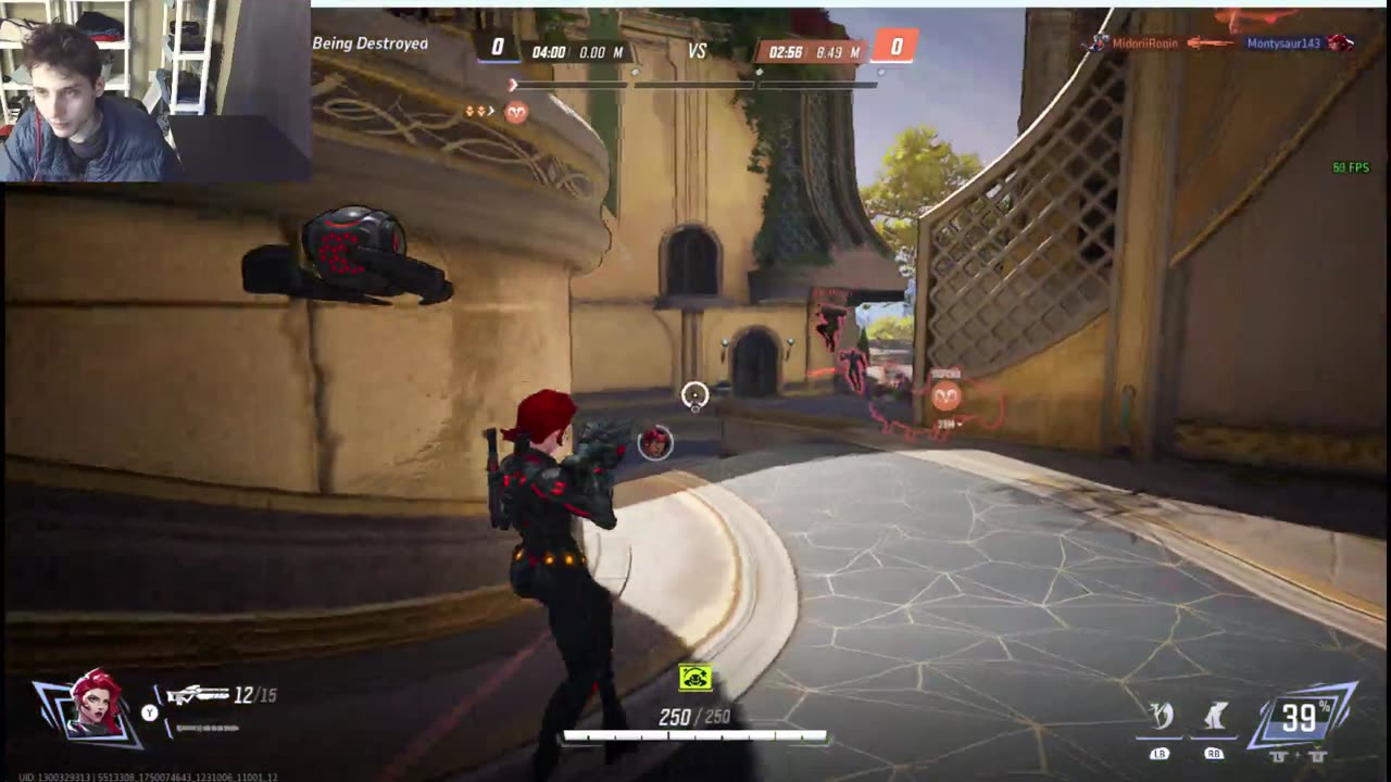 Marvel Rivals Online Competitive Match #236 Part #1 On The PC While Playing As Black Widow