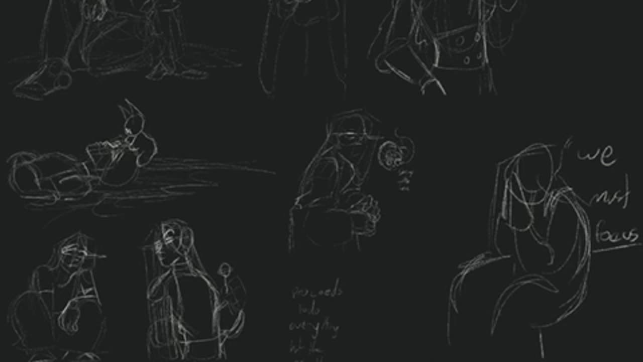 My OC Eno On scribbles