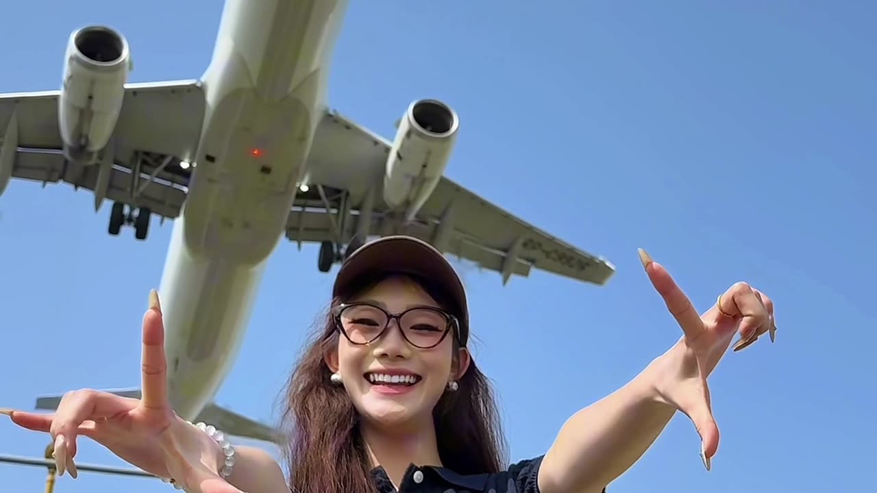 ✈️ Airplane overhead