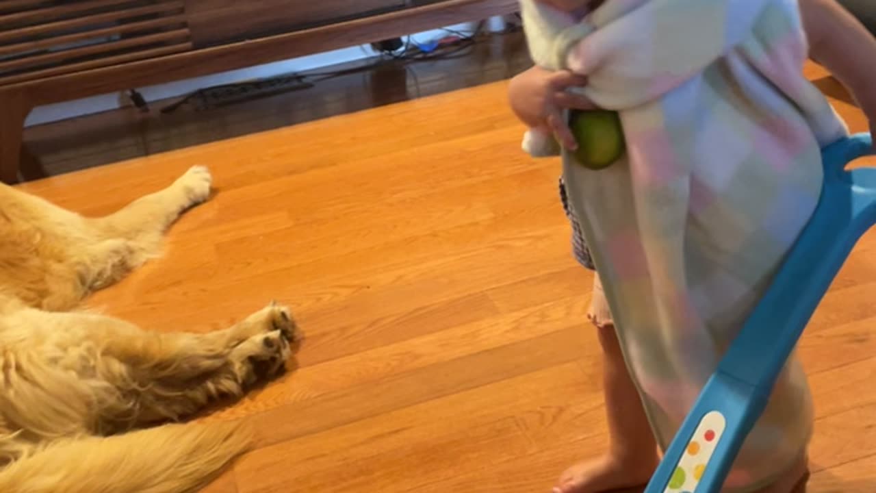 Baby Is Stressed About Cleaning