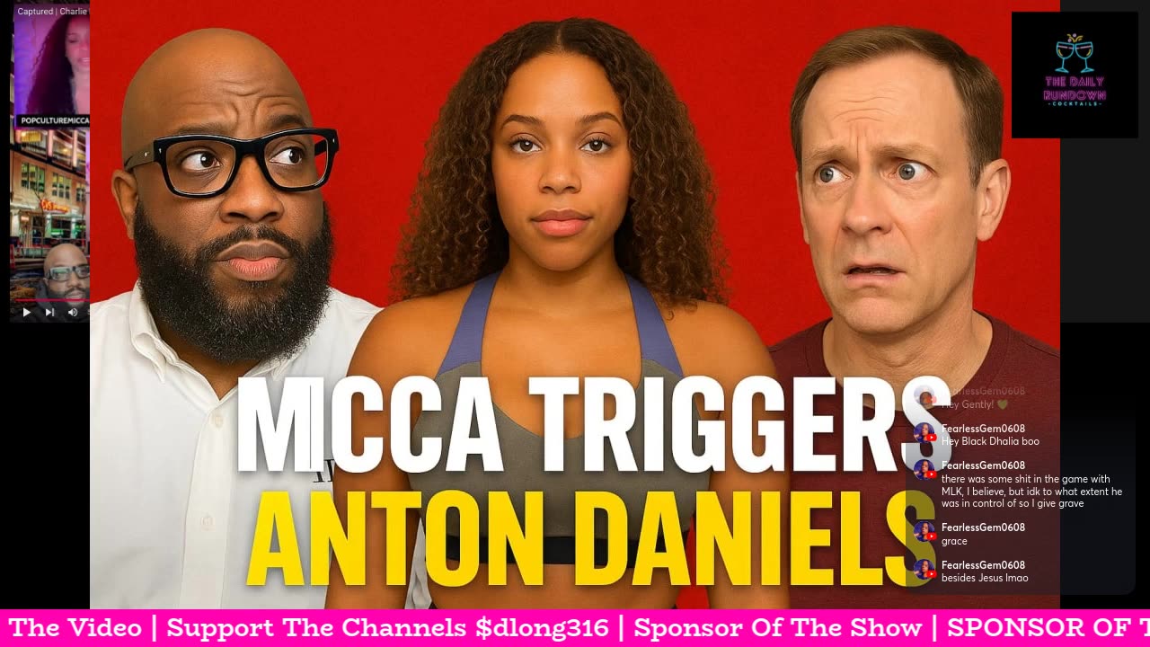 Micca Triggers Anton Daniels " Charlie Kirk Was Not A Good Person"