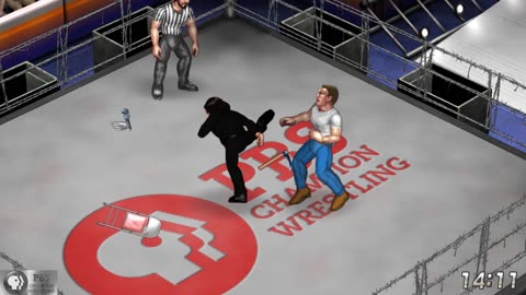PBSCW 2025 - John Wick Vs. Hank Hill (Barbed Wire)