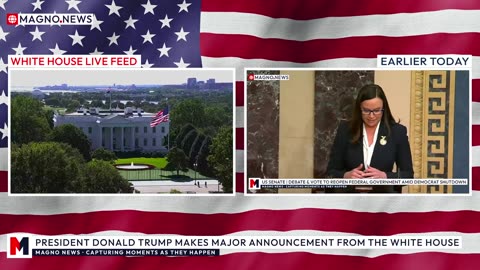 🇺🇸 The White House | President Trump Drops Surprise Announcement from the Oval Office [LIVE]