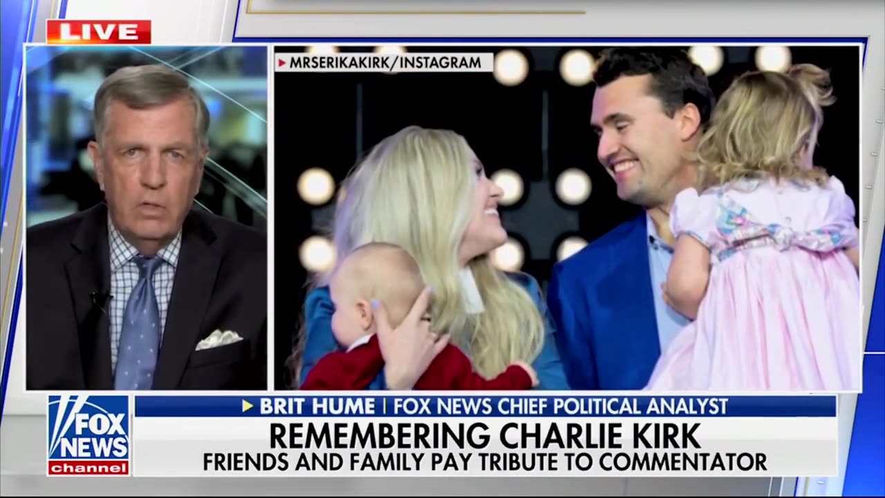 Brit Hume Says Left's Reaction To Kirk's Murder Will Backfire