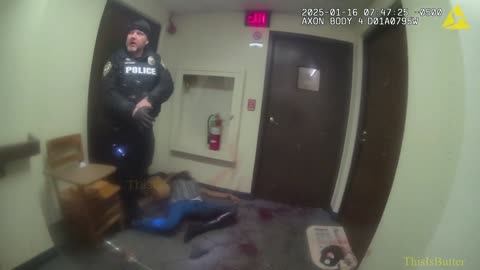 Additional bodycam released in the fatal shooting of a murder suspect inside Alliance Towers