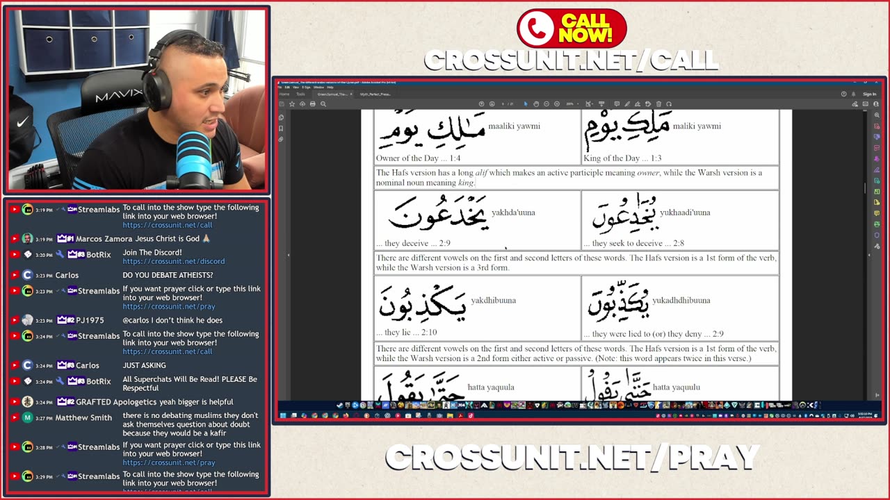 🔴 LIVE: Muslim ‘Perfect Preservation’ Myth EXPOSED—Full Breakdown!