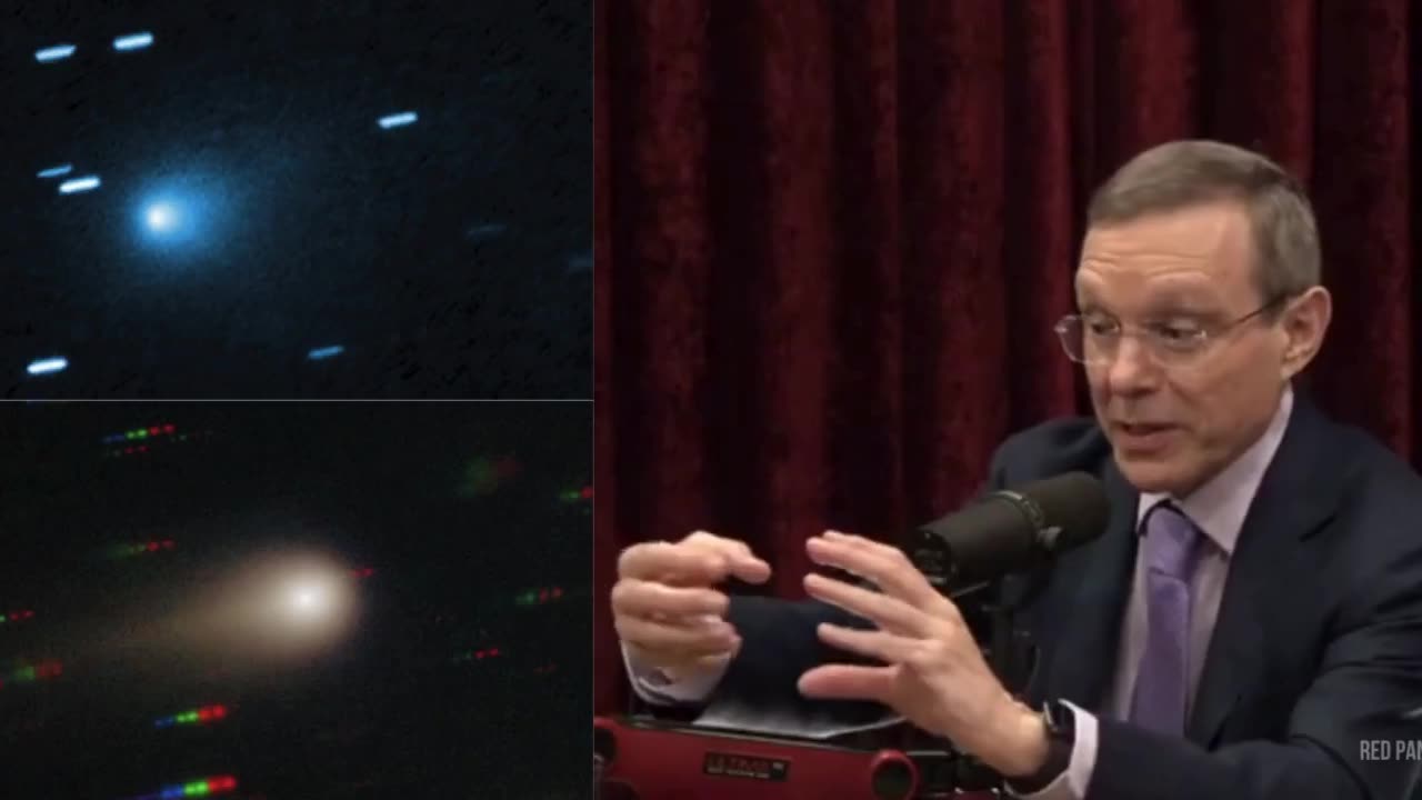 Harvard astronomer Avi Loeb explains anomolies with the "tail" of 3I/Atlas