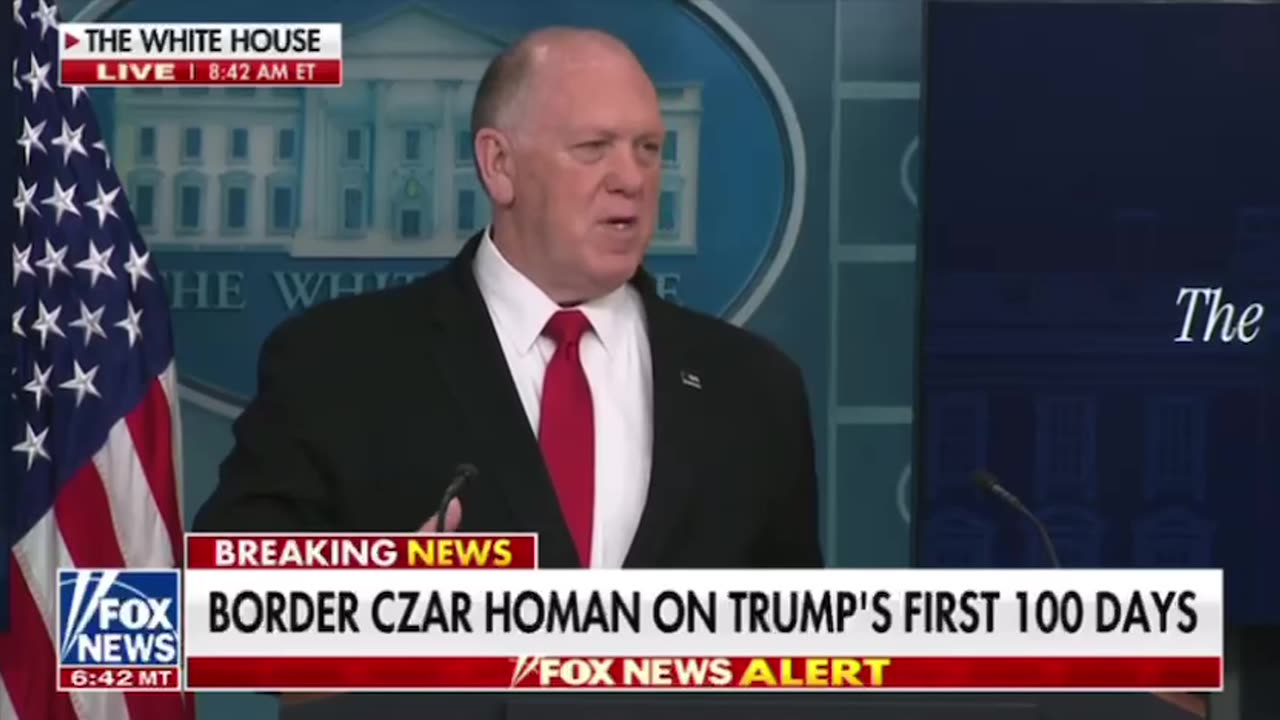 Tom Homan on 100 days