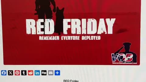 What is RED Friday? Why Wear Red to Honor Our Deployed Heroes? Military Support R.E.D. Friday