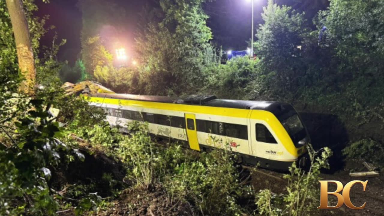 Passenger train derails in Germany killing at least 3 people