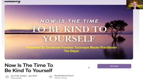 Time To Be Kind To Yourself Workshop