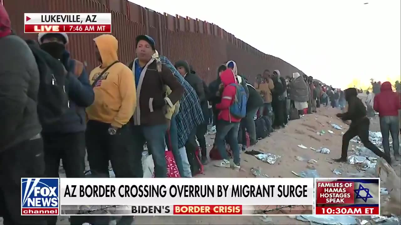 Masses of men crossing illegally from all over the globe