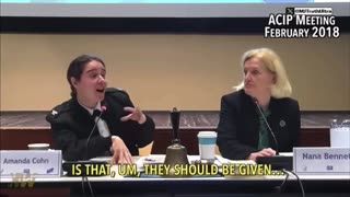 ACIP Approve Vaccines despite no Safety Data whatsoever..