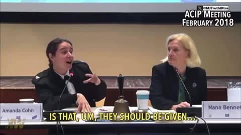 ACIP Approve Vaccines despite no Safety Data whatsoever..