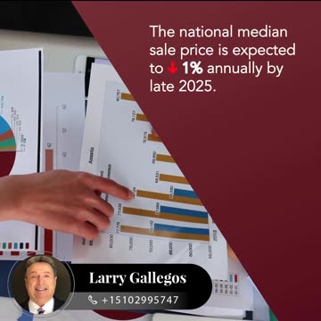 Home Prices Drop 1% by Late 2025