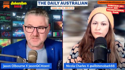 The Daily Australian 123 - A PINCH & A PUNCH! w/ Nicola Charles & Jason Olbourne