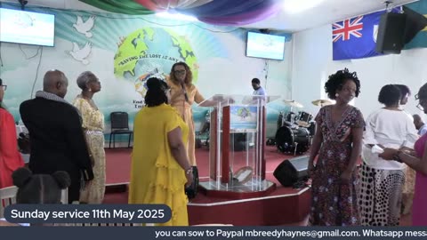 Sunday Service 11th May 2025