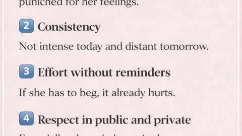 6 Things a Woman Wants From a Man