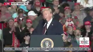 President Trump Delivers A Triumphant Speech in Rocky Mount, NC - 12/19/25