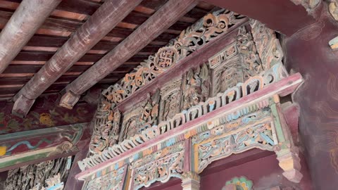 Temple of Dinh Tien Hoang in Ninh Binh, Vietnam