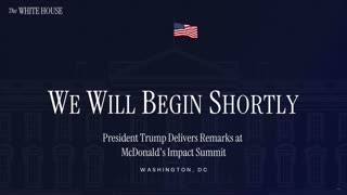 EN VIVO: Trump habla sobre economía y valor en McDonald’s Impact Summit