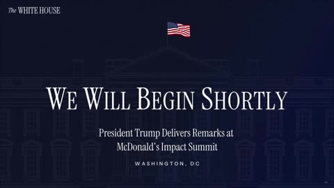 EN VIVO: Trump habla sobre economía y valor en McDonald’s Impact Summit