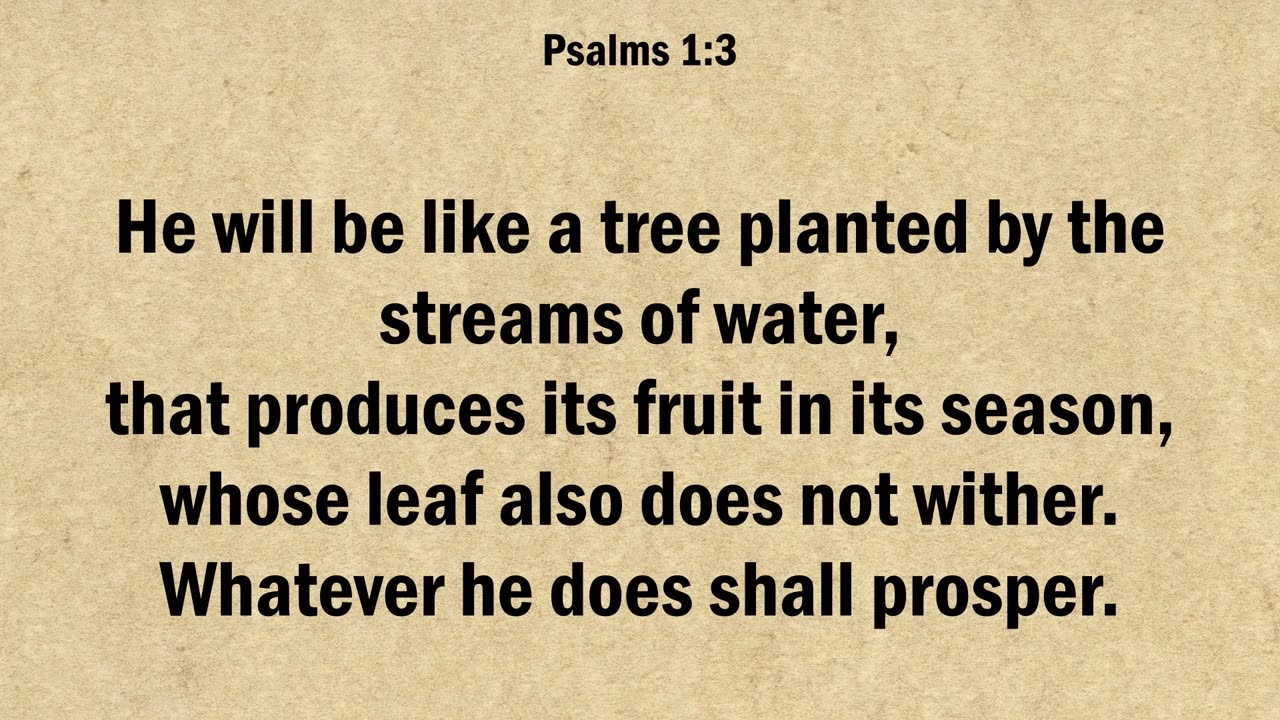 Psalm 1