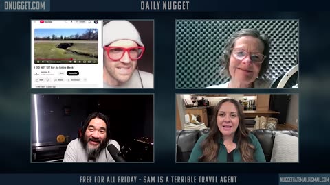 Free for All Friday - Sam Is A Terrible Travel Agent