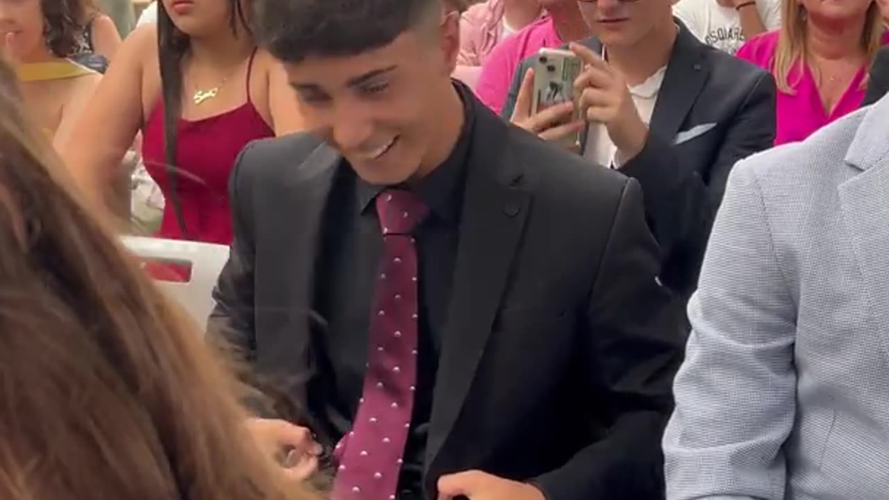 Backflip Fail From Graduation Stage