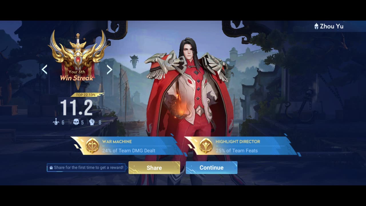 MY FIRST TIME PLAY HONOR OF KING EP. 14