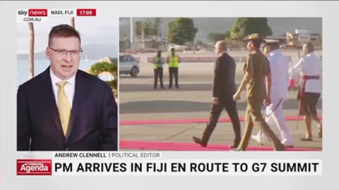 PM Albanese Touches Down in Fiji Ahead of Crucial G7 Summit