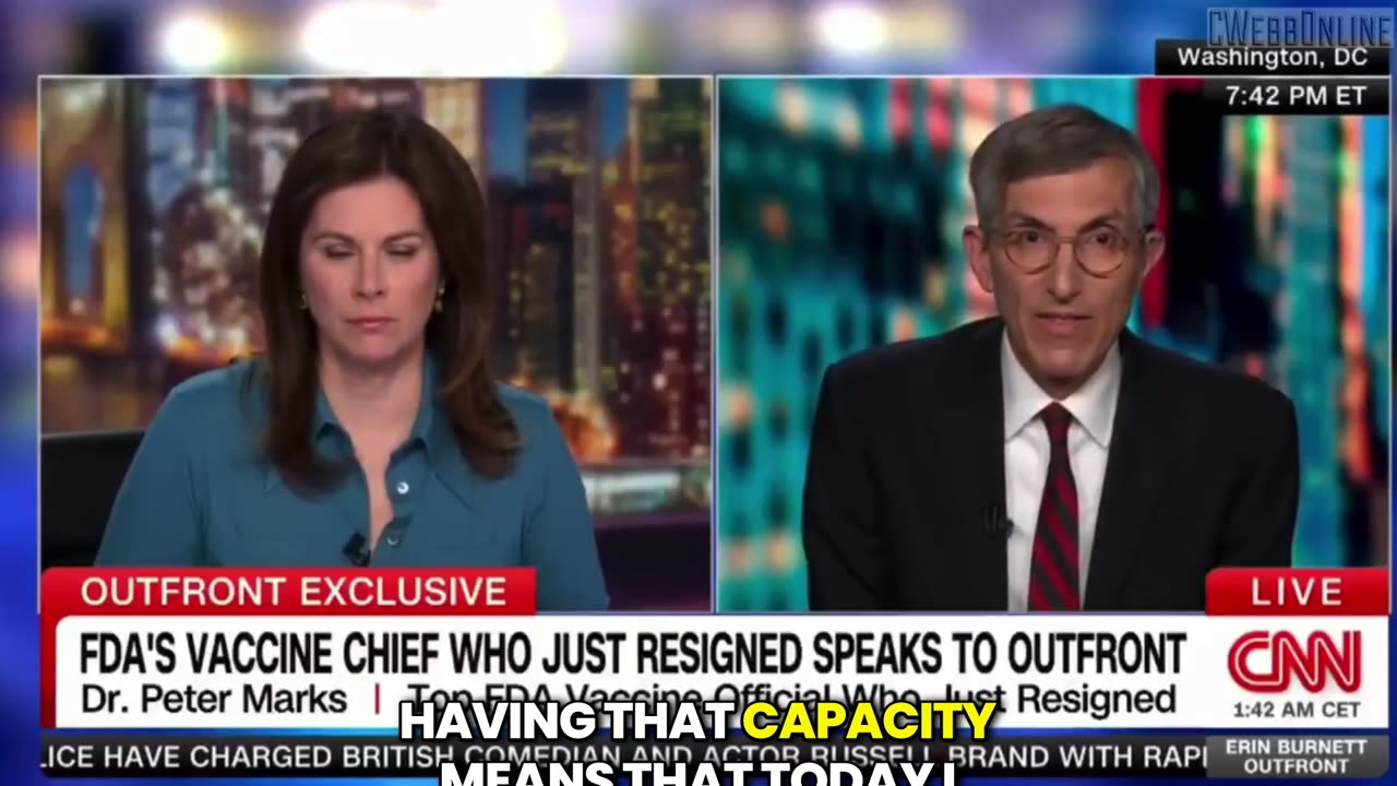 Peter Marks Issues Veiled Threat to America About Man-Made Biological Threats