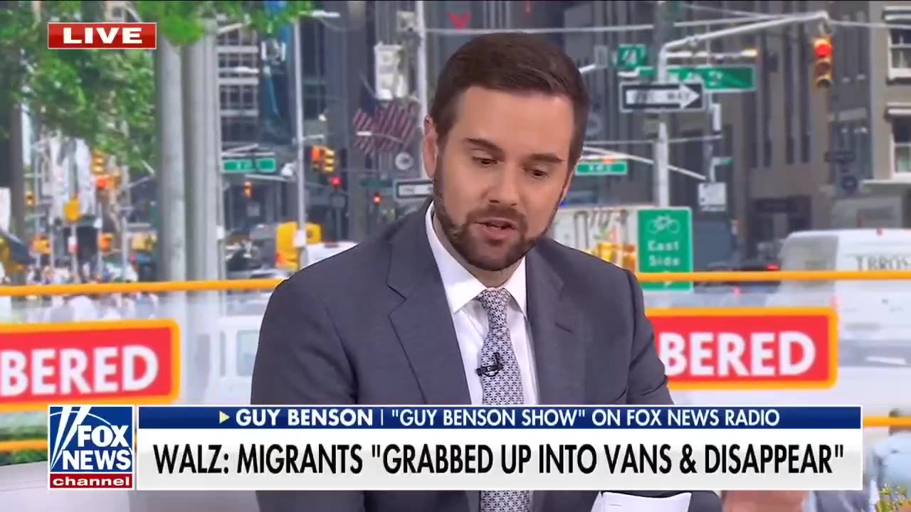 For likening ICE to "Gestapo," Walz was scolded: "Exhausting