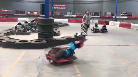 Spinning on a Go-Kart