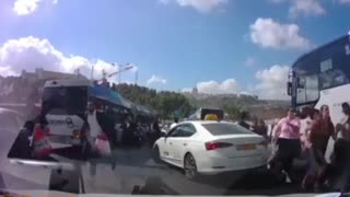 💥🚨 Israel Gaza Palestine War | Heroic Taxi Driver Thwarts Terror Attack in Jerusalem | RCF