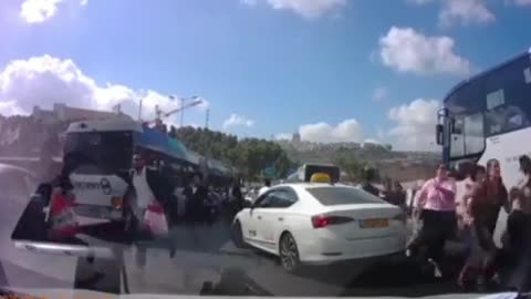 💥🚨 Israel Gaza Palestine War | Heroic Taxi Driver Thwarts Terror Attack in Jerusalem | RCF