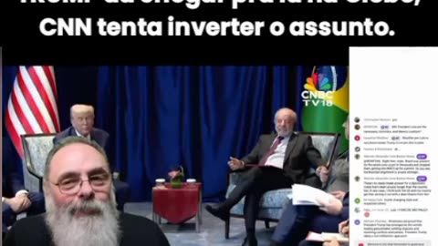 Globo tomar chega pra lá de Trump, "não é dar sua conta"😜. REUNIÃO entre TRUMP e LULA: ASSUNTO PRINCIPAL foi BOLSONARO