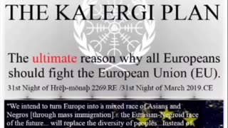 “Kalergi Plan- A plan by global elites - Jews