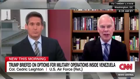 CNN reporter asks Maduro what his message is to Trump. Hear his response